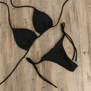 Brazilian Strapless Thong Bikini